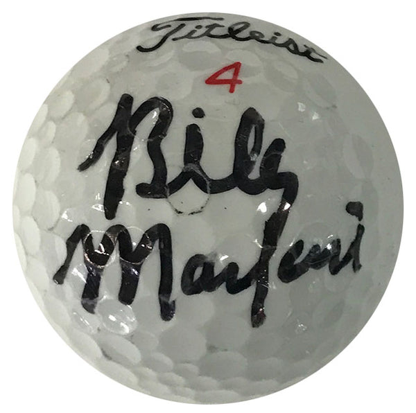 Billy Mayfair Autographed Titleist 4 Golf Ball