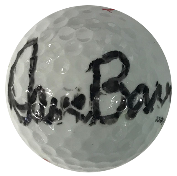 Dave Barr Autographed Titleist 1 Golf Ball