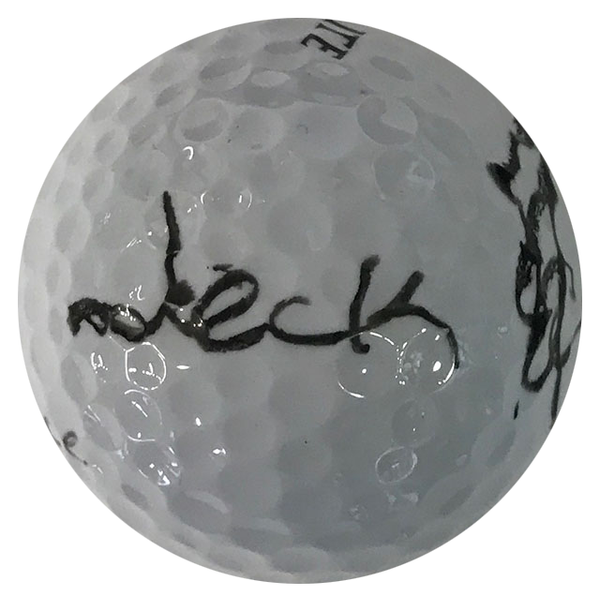 Jack Palance Autographed Top Flite 4 XL Golf Ball