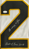 Willie O'Ree "HOF 2018 Barrier Breaker 58" Autographed Boston Bruins Jersey (JSA)