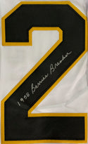 Willie O'Ree "HOF 2018 Barrier Breaker 58" Autographed Boston Bruins Jersey (JSA)