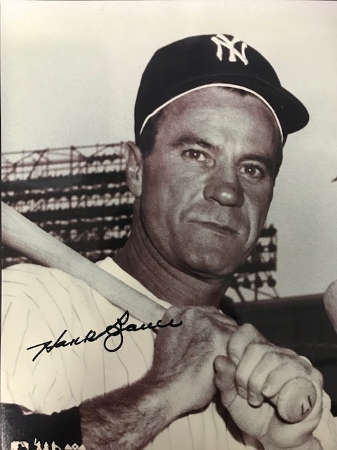 Hank Bauer Autographed 8x10 Baseball Photo