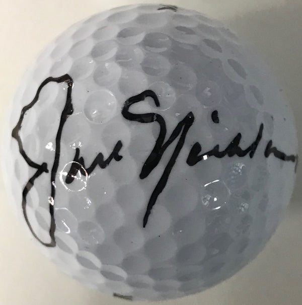 Jack Nicklaus Autographed Molitor 3 Golf Ball (JSA)