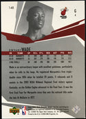 Dwyane Wade Unsigned 2003-2004 Upper Deck Black Diamond Rookie Card