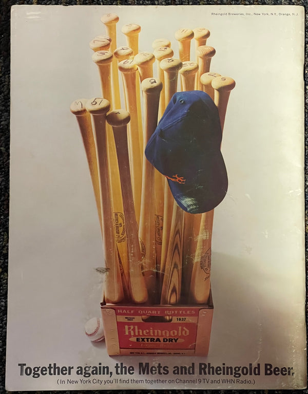 1965 New York Mets Revised Yearbook Final Edition Issue