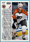 Mark Recchi Autographed 1992-93 Upper Deck Card #327