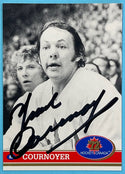 Yvan Cournoyer Autographed 1991-92 Future Trends Card #82