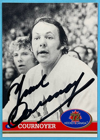 Yvan Cournoyer Autographed 1991-92 Future Trends Card #82