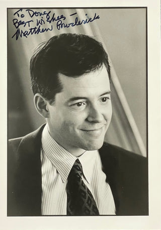 Matthew Broderick Autographed 5x7 Celebrity Photo (JSA)