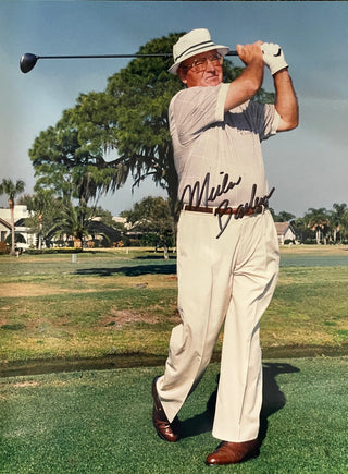 Miller Barber Signed Golf 8x10 Photo