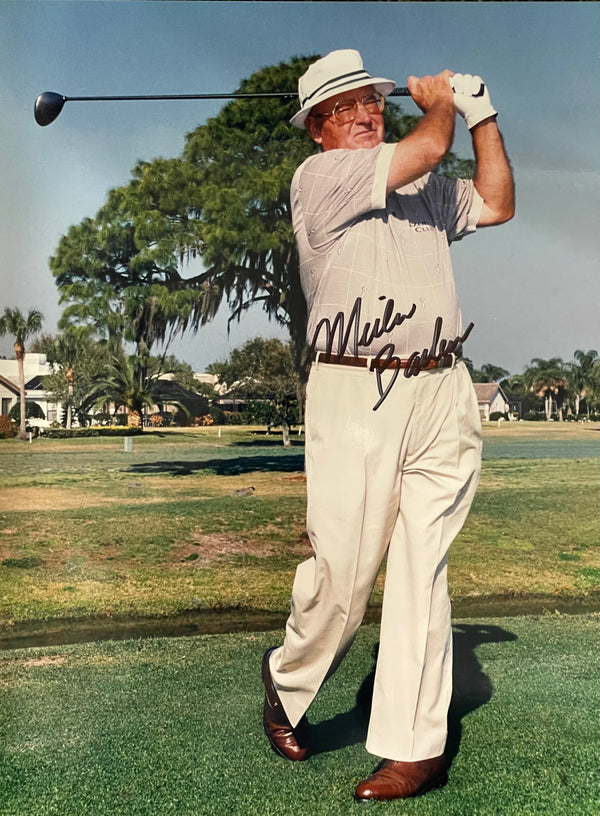 Miller Barber Signed Golf 8x10 Photo