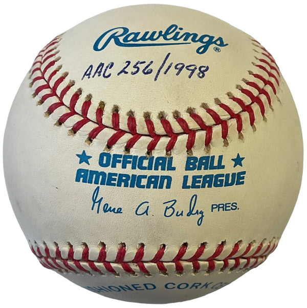 David Wells Autographed Official American League Baseball