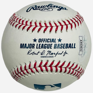 Francisco Lindor Autographed Baseball (JSA)