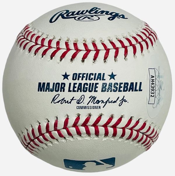 Francisco Lindor Autographed Baseball (JSA)