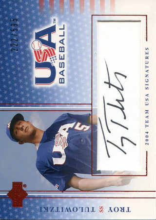 Troy Tulowitzki Autographed 2005 Upper Deck Card