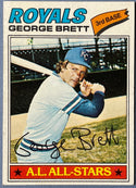 George Brett 1977 Topps baseball Card #580