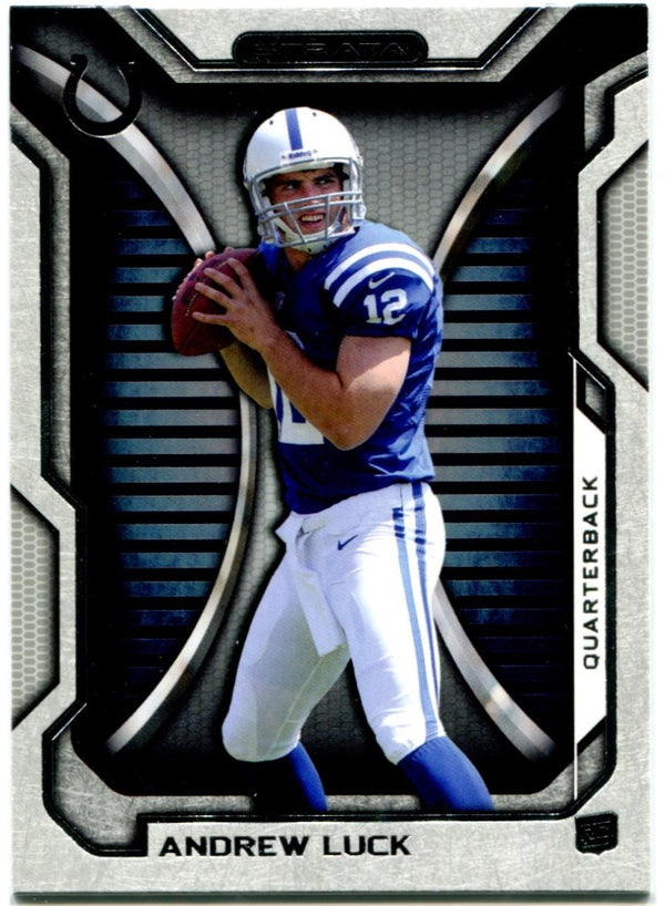 Andrew Luck Unsigned 2012 Topps Strata Rookie Card