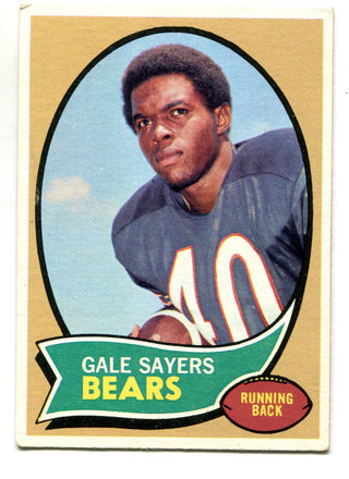 Gale Sayers 1970 Topps #70 Card