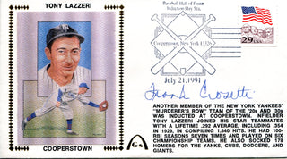 Frank Crosetti Autographed Gateway July 21 1991 First Day Cover
