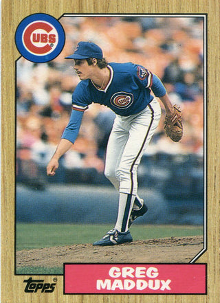 Greg Maddux 1987 Topps Rookie Card