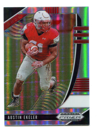 Austin Ekeler 2020 Panini Prizm Draft Picks Silver Prizm Card
