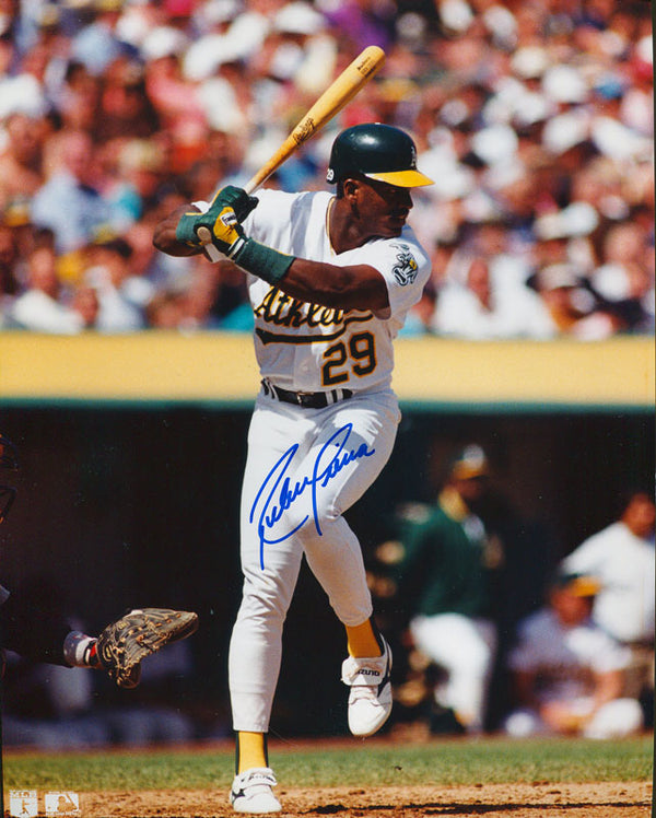 Reuben Sierra Autographed 8x10 Baseball Photo