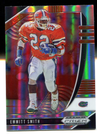 Emmitt Smith 2020 Panini Prizm Draft Picks Silver Prizm Card
