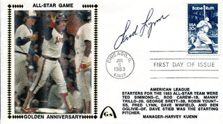 Fred Lynn Autographed July 6 1983 First Day Cover