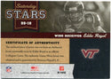 Eddie Royal Saturday Stars Donruss Classics Virginia Tech Jersey Card