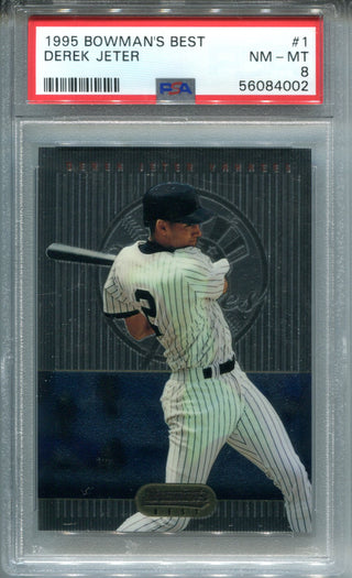 Derek Jeter 1995 Bowman`s Best #1 NM-MT 8 Card