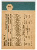 Tom Gola 1961 Fleer Card #14