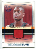 Dwyane Wade 2003 Flair Final Edition Courtside Cuts #CCDW /250