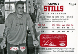 Kenny Stills Autographed 2013 Hit Rookie Card