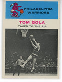 Tom Gola 1961 Fleer Card #51