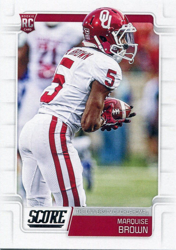 Marquise Brown 2019 Panini Score Rookie Card