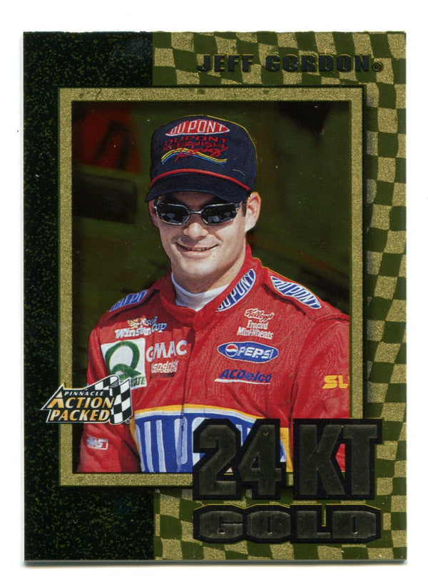 Jeff Gordon 1997 Pinnacle #3 Action Packed Card