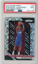 Shai Gilgeous-Alexander 2018 Panini Prizm #184 Fast Break Prizm PSA 9 RC