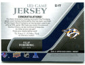 Filip Forsberg Upper Deck Jersey Card 2020