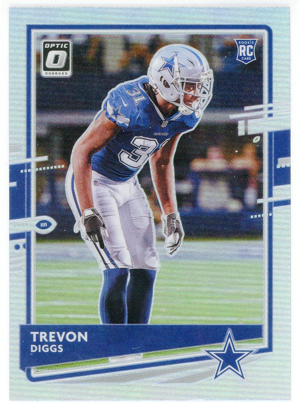 Trevon Diggs 2020 Panini Donruss Optic Silver Prizm Rookie Card #110