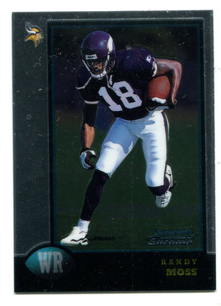 Randy Moss 1998 Bowman Chrome #182 RC