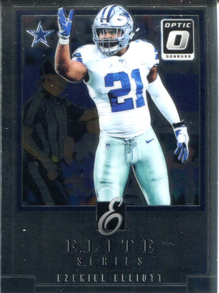 Ezekiel Elliott 2018 Panini Donruss Optic Elite Series Insert Card