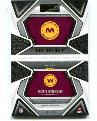Antonio Gandy-Golden 2020 Playbook RPA booklet #233 32/99