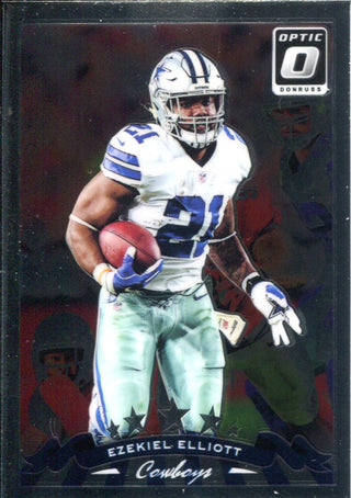 Ezekiel Elliott 2018 Panini Donruss Optic Insert Card