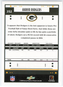 Aaron Rodgers 2005 Score Rookie Card #352