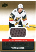 Peyton Krebs Upper Deck Jersey Card Debut Dates