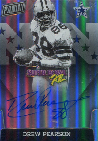 Drew Pearson Autographed 2020 Panini Card