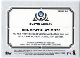 Dustin Ackley 2013 Topps Museum Collection Momentous Material Card #MMJR-DA