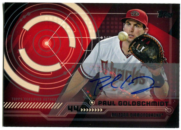 Paul Goldschmidt 2014 Topps Autographed Card
