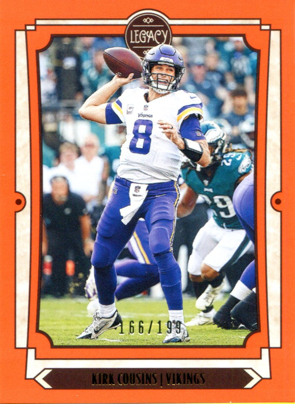 Kirk Cousins 2019 Panini Legacy Insert Card