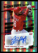 Randy Arozarena 2020 Donruss Autographed Rookie Card